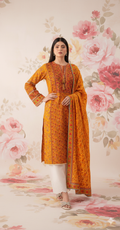 Agha Noor Inspired Winter Linen 3-Piece Unstitched Suit – Premium Collection